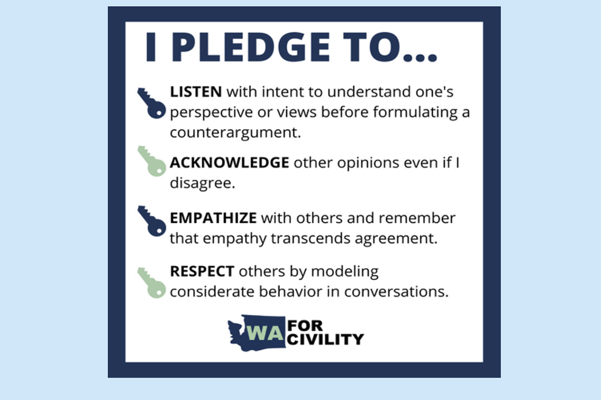 WA fo civiity pledge
