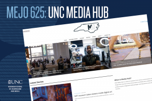 UNC Media Hub graphic